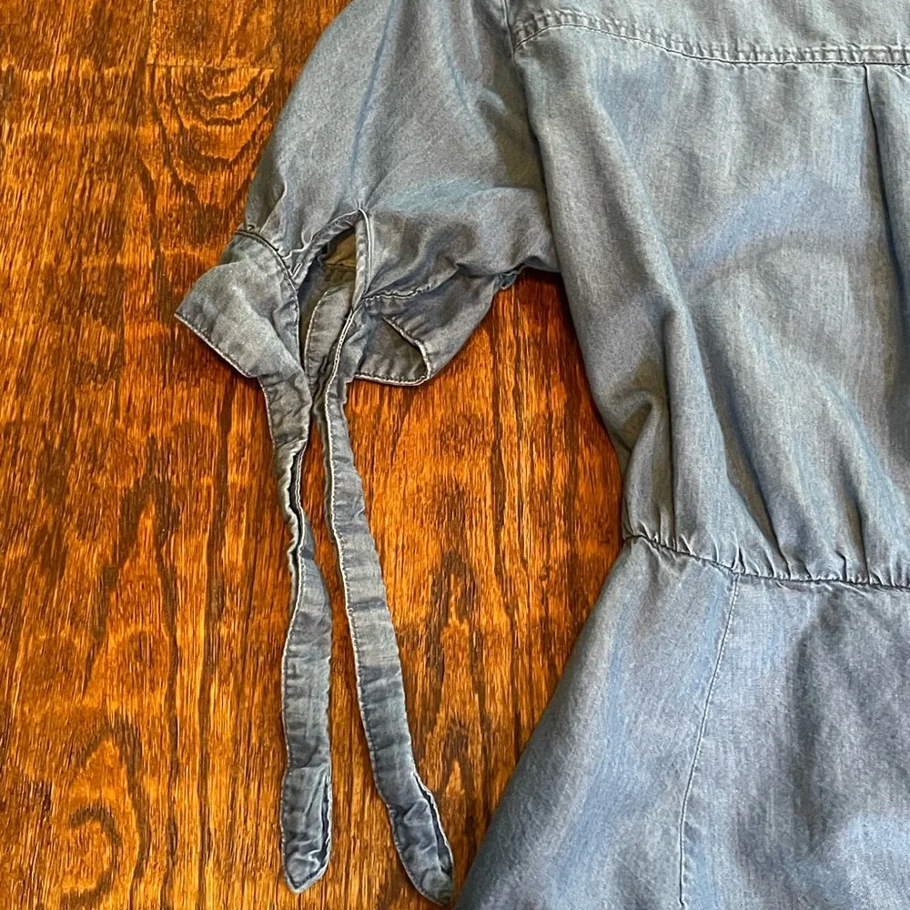 Michael Kors Chambray High Low Dress - Picture 11 of 12